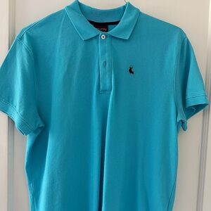 Piel de Toro, Sevilla, Aqua, Men’s Large Cotton Polo  (EU L)